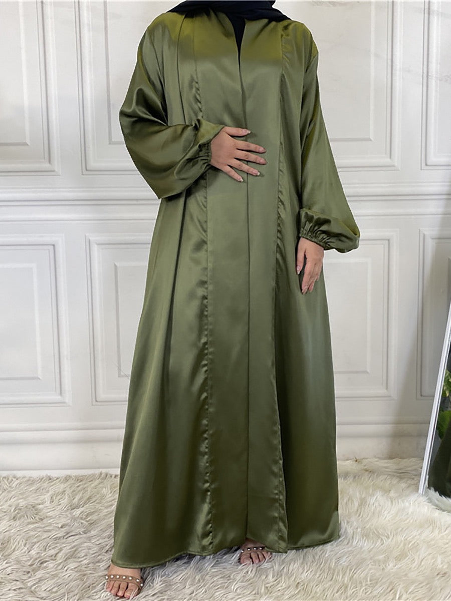 Emerald Green - Satin Luxury Abaya