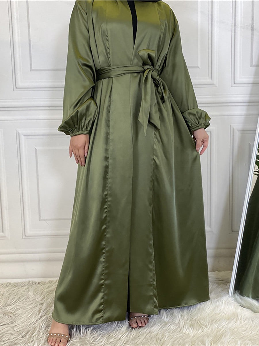Emerald Green - Satin Luxury Abaya