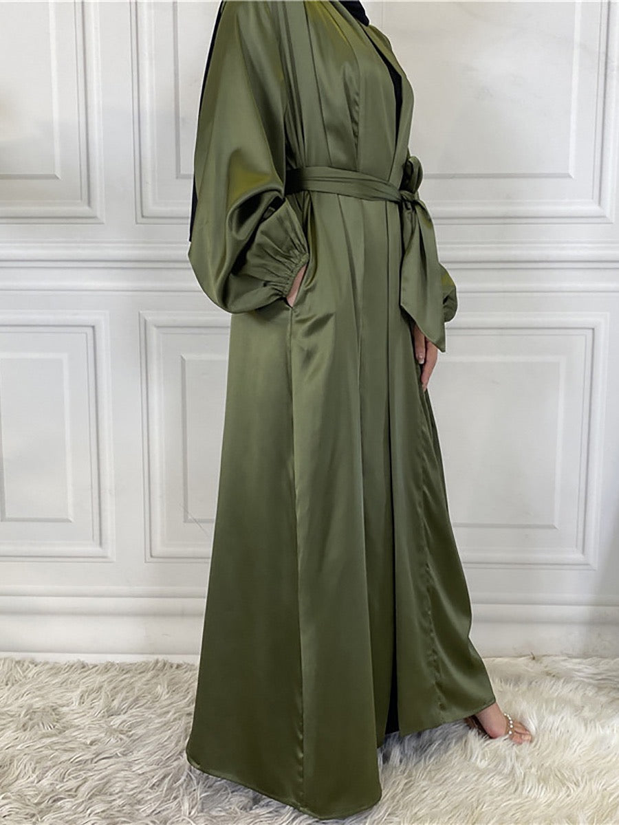 Emerald Green - Satin Luxury Abaya